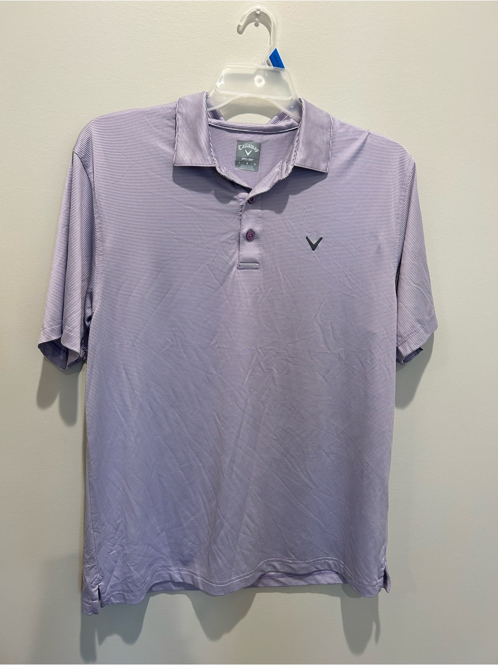 Callaway Men’s Light Lavender Golf Polo